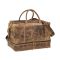 Bőr utazótáska 51x32cm Vintage antik barna
