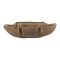 Bőr övtáska 37x11cm Vintage antik barna