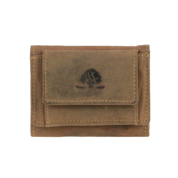 Bőr pénztárca 10x8cm Vintage antik barna Bőr pénztárca 10x8cm Vintage antik barna