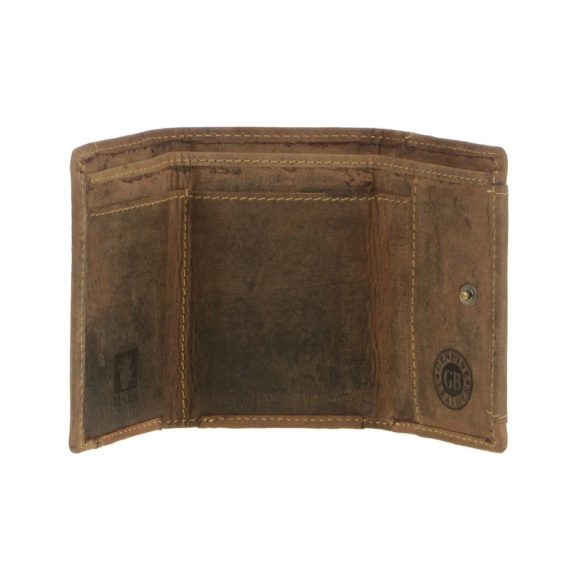 Bőr pénztárca 10x8cm Vintage antik barna Bőr pénztárca 10x8cm Vintage antik barna