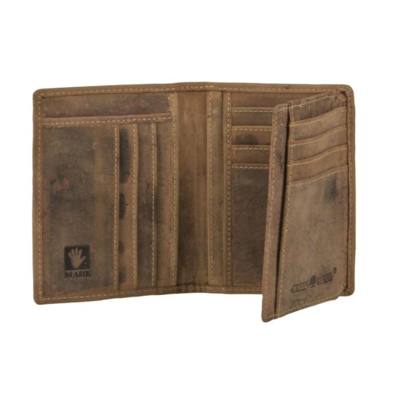 Bőr kártyatartó rfid 9x12cm Vintage antik barna Bőr kártyatartó rfid 9x12cm Vintage antik barna