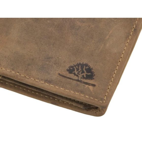 Bőr kártyatartó rfid 9x12cm Vintage antik barna Bőr kártyatartó rfid 9x12cm Vintage antik barna