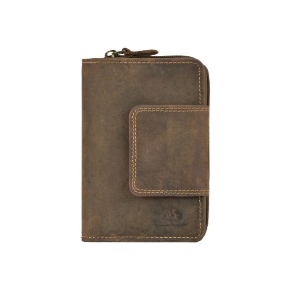 Bőr pénztárca 10x15cm Vintage antik barna Bőr pénztárca 10x15cm Vintage antik barna