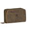 Bőr pénztárca 20x11cm 2 rekesszel Vintage antik barna