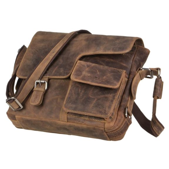 Bőr válltáska 36x31cm Vintage antik barna Bőr válltáska 36x31cm Vintage antik barna