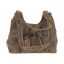 Bőr shopper 31x27cm Vintage antik barna