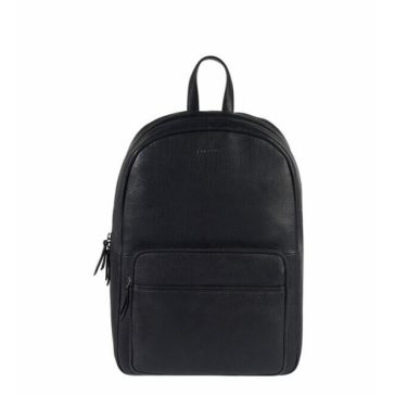    Burkely Antique Avery Backpack Round 14″ fekete bőr hátizsák 