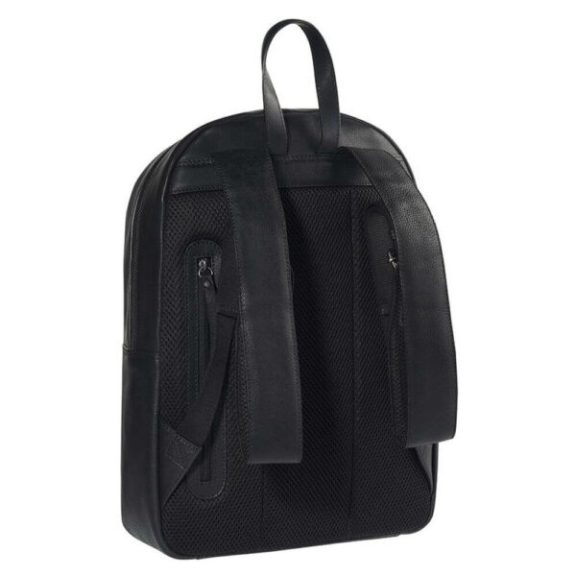  Burkely Antique Avery Backpack Round 14″ fekete bőr hátizsák 