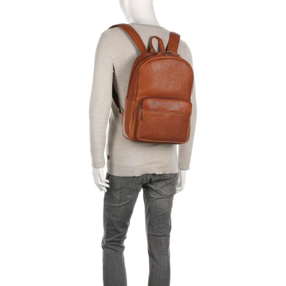 Burkely Antique Avery Backpack Round 14″ konyakbarna bőr hátizsák Burkely Antique Avery Backpack Round 14″ konyakbarna bőr hátizsák