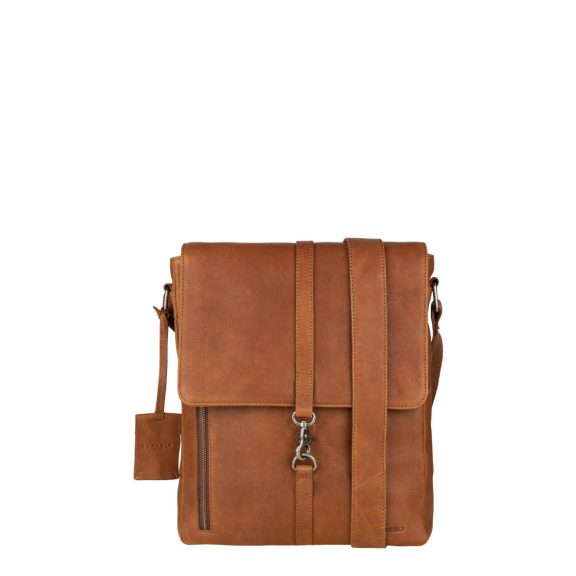 Burkely Antique Avery Crossover M Messenger konyakbarna bőr oldaltáska Burkely Antique Avery Crossover M Messenger konyakbarna bőr oldaltáska