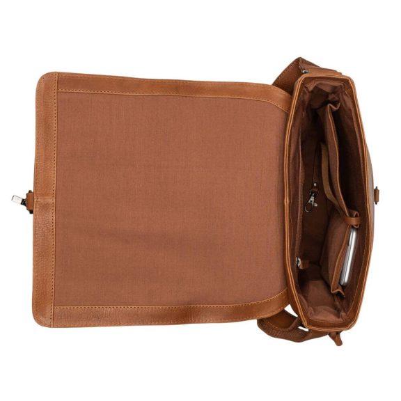 Burkely Antique Avery Crossover M Messenger konyakbarna bőr oldaltáska Burkely Antique Avery Crossover M Messenger konyakbarna bőr oldaltáska